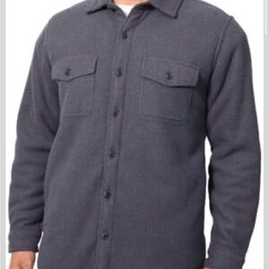 Mens Freedom Foundry Heavyweight Super PlushShirt Jacket size XL